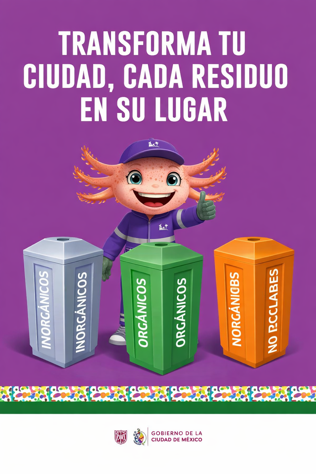 Clasificaci&oacute;n de botes de basura por colores seg&uacute;n normativa en M&eacute;xico