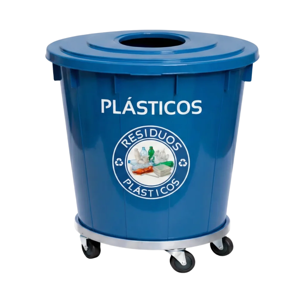 Tambo de agua 100 litros pl&aacute;stico HDPE